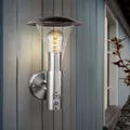 Wandleuchte Fassadenlampe Außenleuchte Gartenlampe Bewegungsmelder Edelstahl