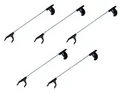 Provance Greifzange Greifzange 76 cm mit magnetischer Spitze Greifhilfe Müllgreifer Alu, 5-tlg.