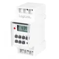 LogiLink ET0010 Digitaler Timer Täglich/Wöchentlich 230V Für DIN-Schienenmontage