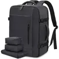 45L Reiserucksack Handgepäck Flugzeug Groß Laptop Rucksack Wasserdicht