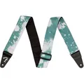 Fender Tie Dye Acid Wash Strap Teal - Gitarrengurt