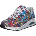 Skechers UNO Color Doodle Damen Sneakers, EU 38