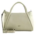 abro Leather Dalia Shopper Willow Schultertasche Handtasche Tasche Ivory weiß