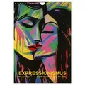 EXPRESSIONISMUS Neu Erleben Ein KI-Kunstkalender (Wandkalender 2026 DIN A4 hoch) CALVENDO Monatskalender von Frank Daske/ Calvendo / Calvendo / Kalend