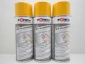3x KOMATSU NATUR GELB BAGGER BAUMASCHINE LACK LACKSPRAY SPRAY SPRAYDOSE 400ML