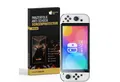 Protectorking Schutzfolie 2x Panzerfolie für Nintendo Switch Oled Anti-Shock HD klar Displayschu, (2-Stück), ANTI-SPLITTER