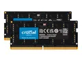 Crucial SO-DIMM 64 GB DDR5-5600 (2x 32 GB) Dual-Kit, Arbeitsspeicher schwarz, CT