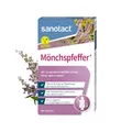 sanotact Mönchspfeffer Tabletten hochdosiert – 15 mg Vitex Agnus Castus – mit Vitamin B6, Magnesium & Pantothensäure – zur Regulierung der Hormonaktivitäten – vegan – 60 Tabletten – Made in Germany