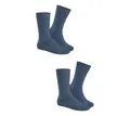 Hudson Basicsocken Only 2-Pack (2-Paar) Klassische Herren Socken im Doppelpack