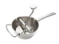 Leifheit Passiermühle Ø 20 cm ProLine-Serie inkl. 3 Einsätzen, aus hochwertigem 