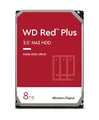 WD Red Plus interne Festplatte NAS 8 TB (3,5 Zoll, Workload-Rate 180 TB/Jahr, 5.640 U/min, 128 MB Cache, 185 MB/s Übertragungsrate, NASware-Firmware für Kompatibilität, 8 Bays) Rot