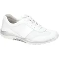 Gabor Comfort Damenschuhe Schnürschuhe Sportive Weiß Freizeit, Schuhgröße:EUR 41.5 | UK 7.5 - Weiß - 41