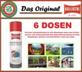 6 Dosen BALLISTOL Pluvonin Imprägnierspray 500ml extrem auch ohne Nano-Partikel