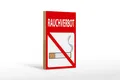 Holzschild Hinweis 12x18 cm Rauchverbot Holz Deko Schild wooden sign