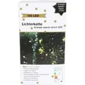 Aussen-Lichterkette mit 100 LEDs warmweiss Weihnachtsdeko Weihnachtsbeleuchtung - dunkelgrün