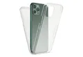 Nalia Smartphone-Hülle Apple iPhone 11 Pro Max, Klare 360 Grad Hülle / Rundumschutz / Transparent / Displayschutz Case