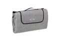 Picknickdecke Graue Picknickdecke Fleece, relaxdays