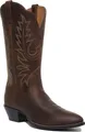 ARIAT Heritage Cowboy Stil Leder Damen Stiefel IN Brown UK 3 - 9