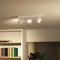 Deckenleuchte Philips, Bracia, Weiß, für Wohnzimmer, Metall, Modern - 43 - 8.05 - 12.4