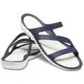 Crocs Sandale Swiftwater navyblau/weiss Damen - 1 Paar Badeschuh blau 41-42 EU