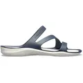Crocs Damen Swiftwater Sandal - 41-42 - navy/white