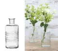 NaDeco Dekovase Glas Flasche Porto in Glasklar h. 14,5 cm Ø 7,5 cm