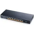 Zyxel Zyxel XMG1915-10EP Switch für Heimnetzwerke. WLAN-Router, Geräuschloser Betrieb für Heimnetzwerke blau