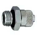 Riegler Gerade Einschraubverschraubung, O-Ring, G 1/4 a., für Schlauch 6/4