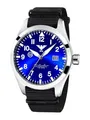 KHS Airleader Steel Automatic KHS.AIRSABLU.NB mit Natoband Schwarz