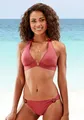 s.Oliver Triangel-Bikini-Top "Rome", mit breitem Bündchen, Gr. 32 - Cup A/B, rostrot Cup A/B