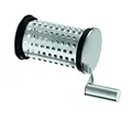 RÖSLE Reibe-Einsatz Mittel für Käsemühle, grobe Flocken, zum Reiben von Käse und Schokolade, Edelstahl 18/10, Spülmaschinengeeignet, 15,5 x 9,6 x 5,9 cm