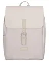 LARKSON Rucksack Damen Klein Beige - Ida - Kleiner Damenrucksack für Freizeit, Uni oder City - Mit Laptop Fach (bis 13 Zoll) - Elegant & Nachhaltig - Wasserabweisend