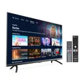 STRONG - 40 Zoll (100 cm) Full HD Fernseher SRT40FD5553 - Smart-TV via Android TV - Herausragende Bildqualität - Triple-Tuner - 3 HDMI- (1 ARC), 2 USB-Anschlüsse, AV, Antennen-/SAT-Anschluss - schwarz