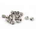 M2x2mm Cup Point Hex Socket Grub Set Screws 20pcs for Gear