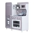 Teamson Kids Mayfair Kids Wooden Play Kitchen & 11 Accessoires Grau TD-13302c