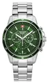 Swiss Alpine Military by Grovana Herren Analog Schweizer Quarzwerk Uhr mit Edelstahl Armband 7089.9134SAM