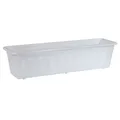 Blumenkasten Standard Garden 80x17x15 cm weiß Blumen Kasten Pflanzkasten 11,2 l
