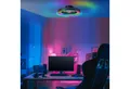 Lightbox Deckenleuchte, CCT - über Fernbedienung, LED fest integriert, warmweiß - kaltweiß, LED Deckenlampe mit Ventilator, 48,5 cm, digitales RGB, CCT, dimmbar