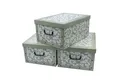 Spetebo Aufbewahrungsbox (Set, 3 St., Aufbewahrungsboxen), Stapelbox Geschenkbox