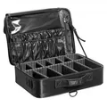 VEVOR Kosmetikkoffer mit 3 Schichten Stauraum Make Up Tasche aus Oxford-Stoffmaterial wasserdicht und verschlei_fest Schminkkoffer Schminktasche