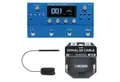 Boss by Roland E-Gitarre Boss GM-800 Effektgerät Synthesizer-Pedal Gitarren-Bundle, Effektgerät, Synthesizer, Pedal, mit Gitarrentonabnehmer, Serial GK-Kabel und Tuch
