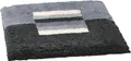 Erwin Müller Badematte WC-Vorlage "Korfu", Höhe 20 mm, eckig, Streifen, grau