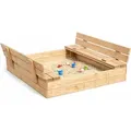 Aga Kinder Holzsandkasten 120x120 Cm