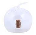 esschert design Zerstäuberflasche Esschert Design Fruchtfliegenfalle Apfel Glas transparent Küche
