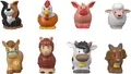 Fisher-Price Little People Bauernhoftiere Set , Set mit acht Figuren