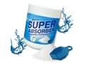 BlueCraft Campingtoilette Granulat Super Absorber 900g Bindemittel für Flüssigkeiten aller Art, (wie Wasser, Urin, Blut, Erbrochenes, Fäkalien, Öl uvm. Gelbinder Ideal), für Pflege, Camping, Haushalt, Werkstatt, Leckage, Wasserspeicher