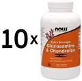 10 x NOW Foods Glucosamine & Chondroitin, Extra Strength - 240 (291,66 EUR/kg)