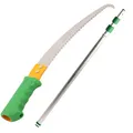 GRÜNTEK Teleskop Astsäge Set WELS, Säge 50 cm, mit Teleskopstange 100-240cm