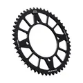 JT Sprockets JTA461.50BLK 50 Zähne schwarzes Racelite-eloxiertes Aluminium 7075 T6 Hinterrad-Ritzel