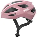 ABUS Rennradhelm Macator - sportiver Fahrradhelm für Einsteiger - auch für Zopfträger/-innen - für Damen und Herren - Rosa Glänzend, Größe M... - Rosa